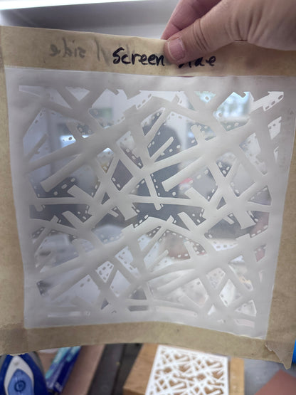 Screen Printing intensive (July 13, 15, 20, 22) daytime